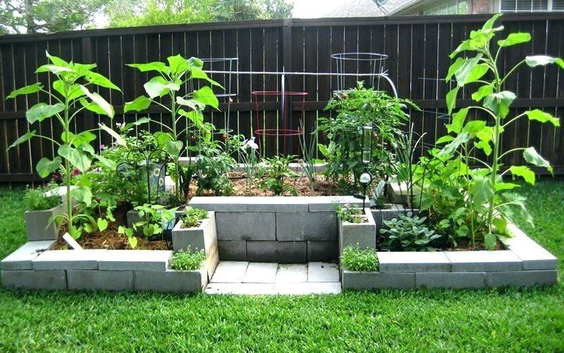 Diy Cinder Block Raised Garden Bed