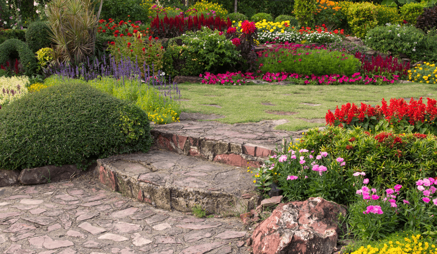 A Low Maintenance Flower Garden Longfield