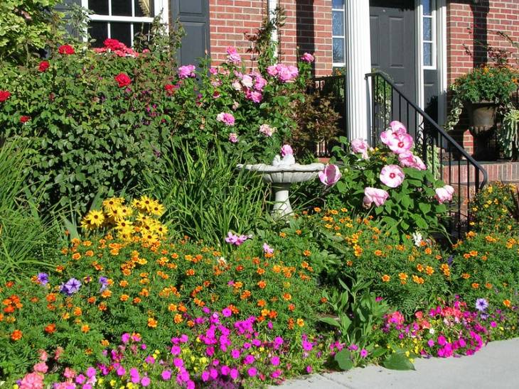 16 Colorful Summer Flower Garden Ideas Worth a Look SharonSable