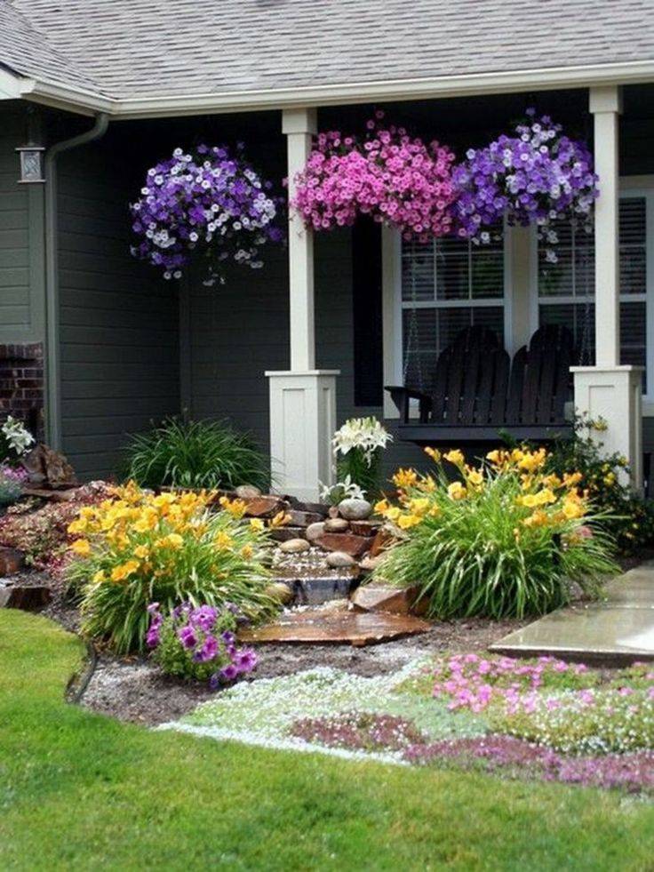 Mindblowing Front Yard Flower Bed Ideas
