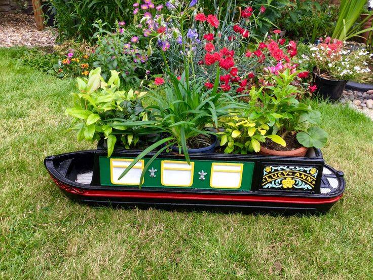 Corofin Flower Boat Photograph