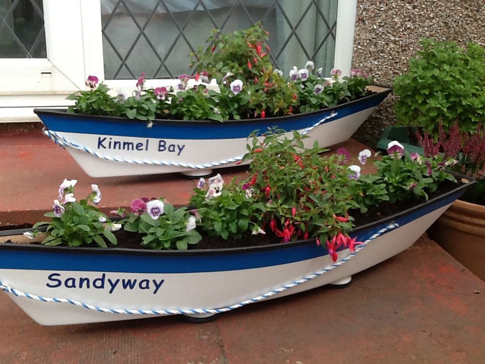 Narrow Boat Planter Narrowboat