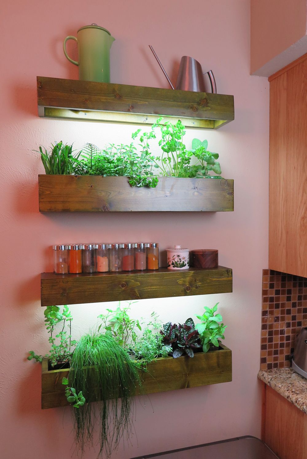 My New Window Shelves
