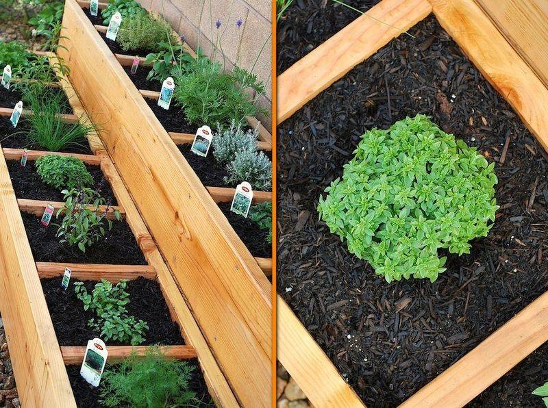 A Raised Bed Herb Garden Slick Garden