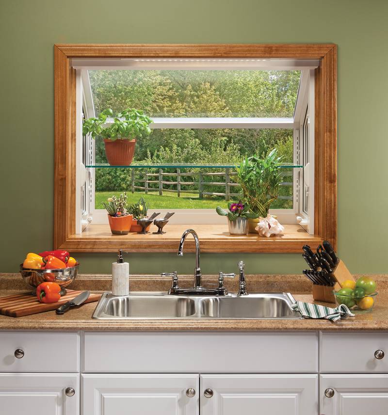 Kitchen Window Herb Garden