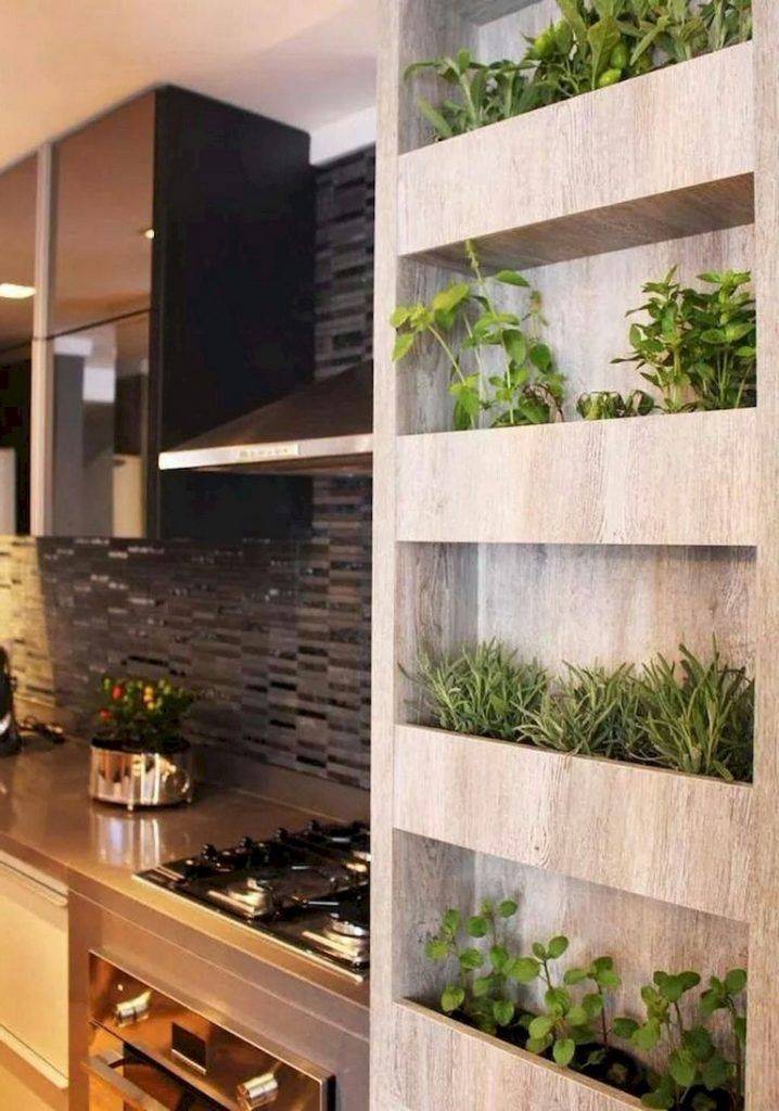 Amazing Indoor Kitchen Herb Gardens