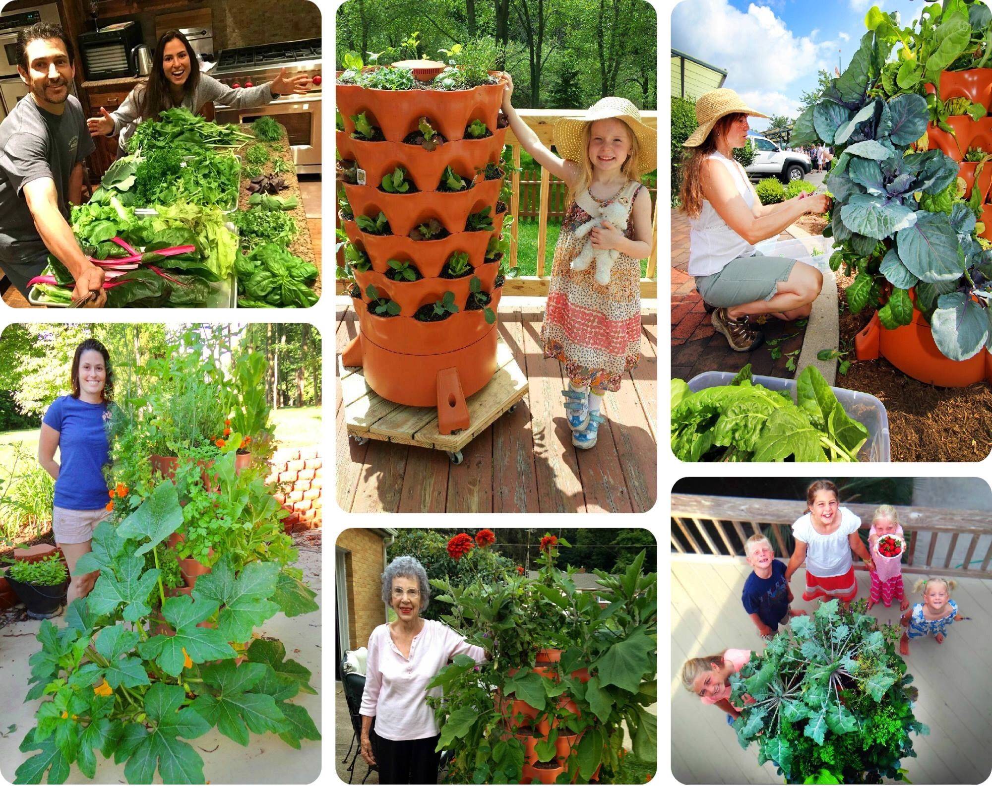 Plant Composting Container Garden