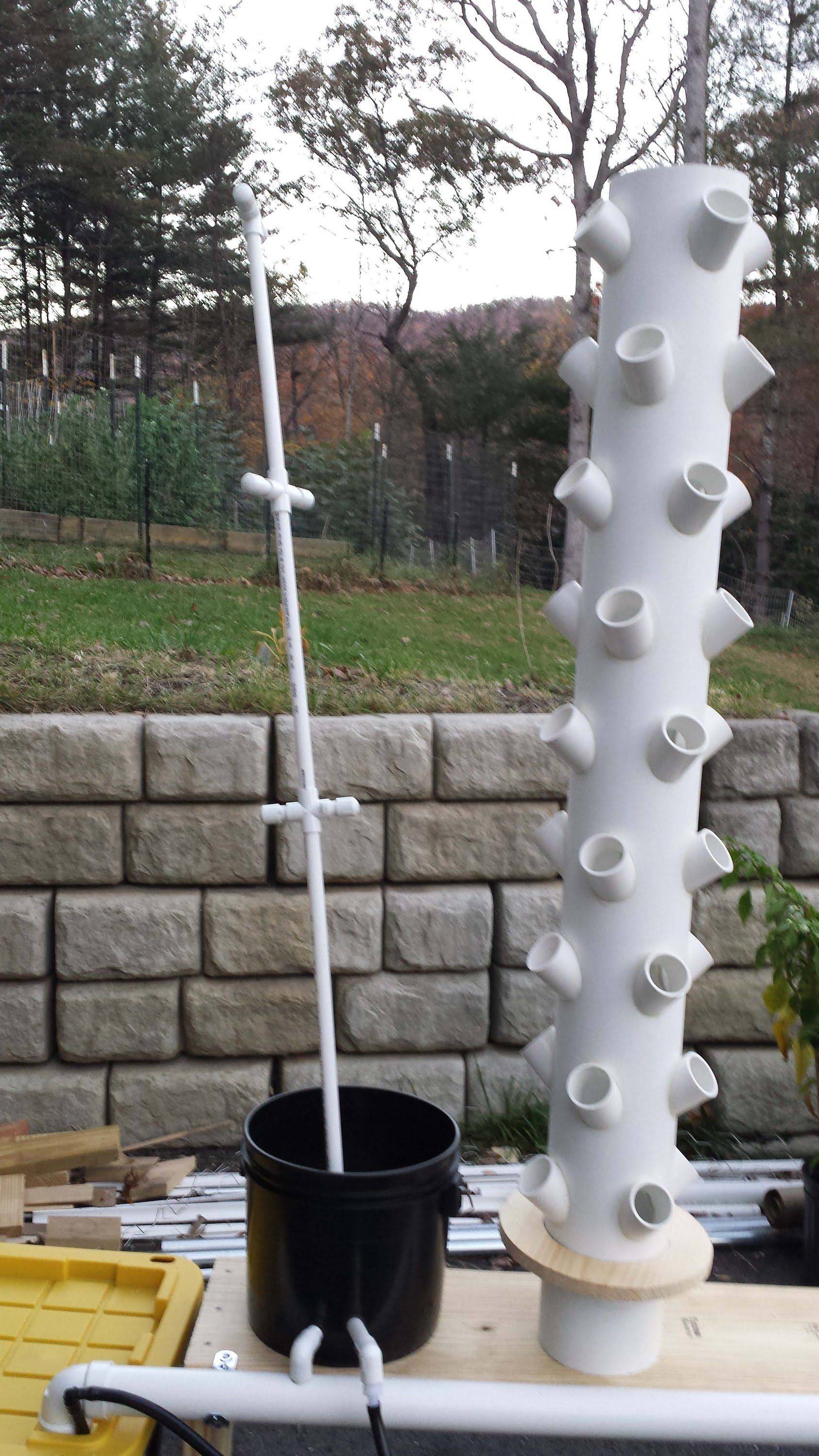 Lofty Hydroponic Garden Tower Delightful Ideas