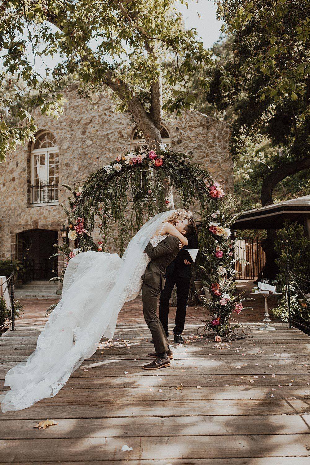 Colorful Whimsical Garden Wedding