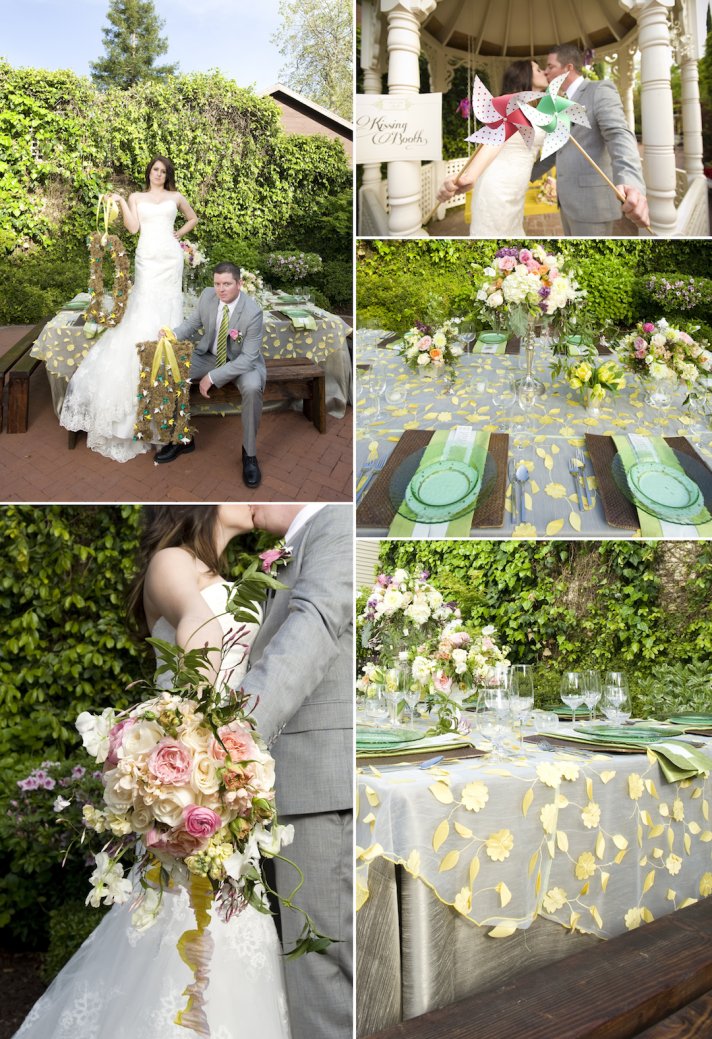 Whimsical Garden Wedding Outdoor Venue