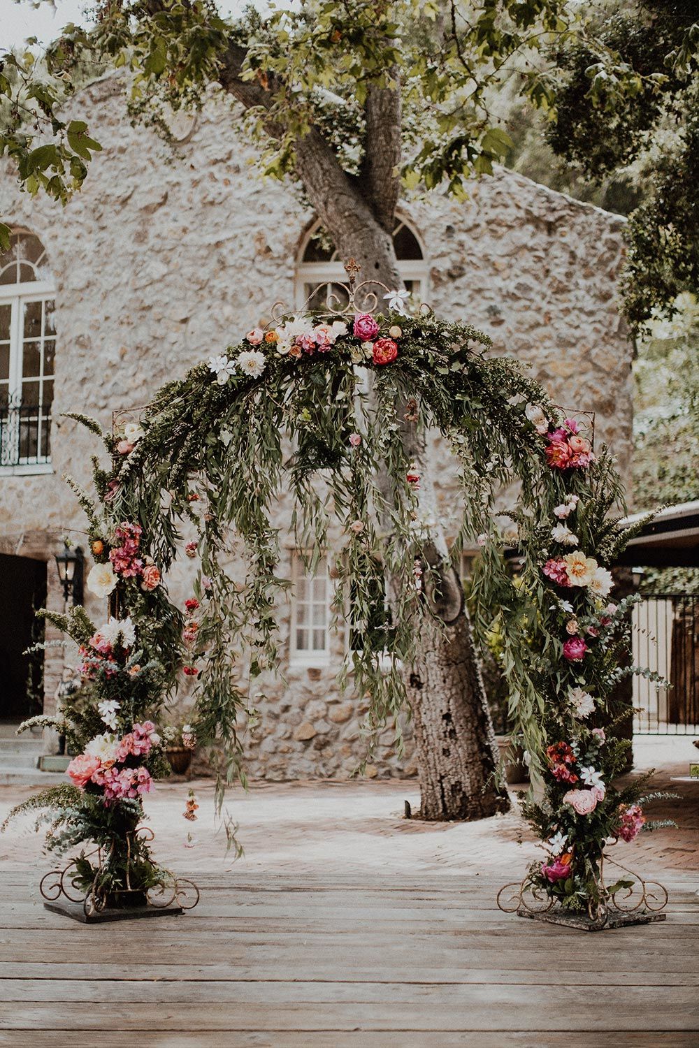 Whimsical Garden Wedding Outdoor Venue