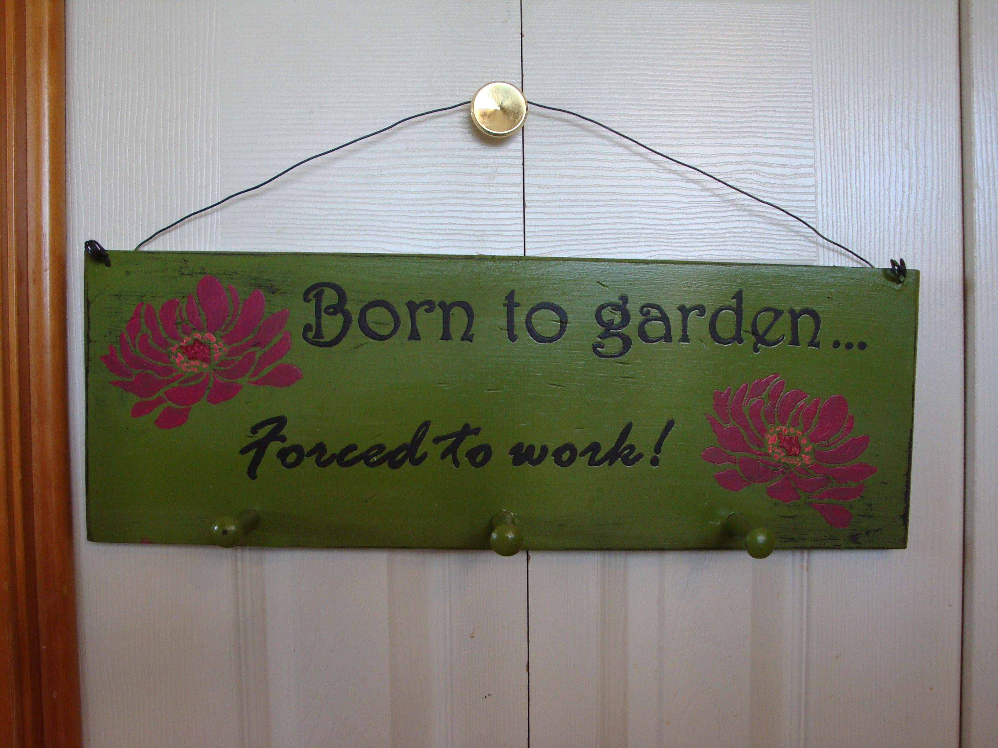 Garden Sign Garden Signs