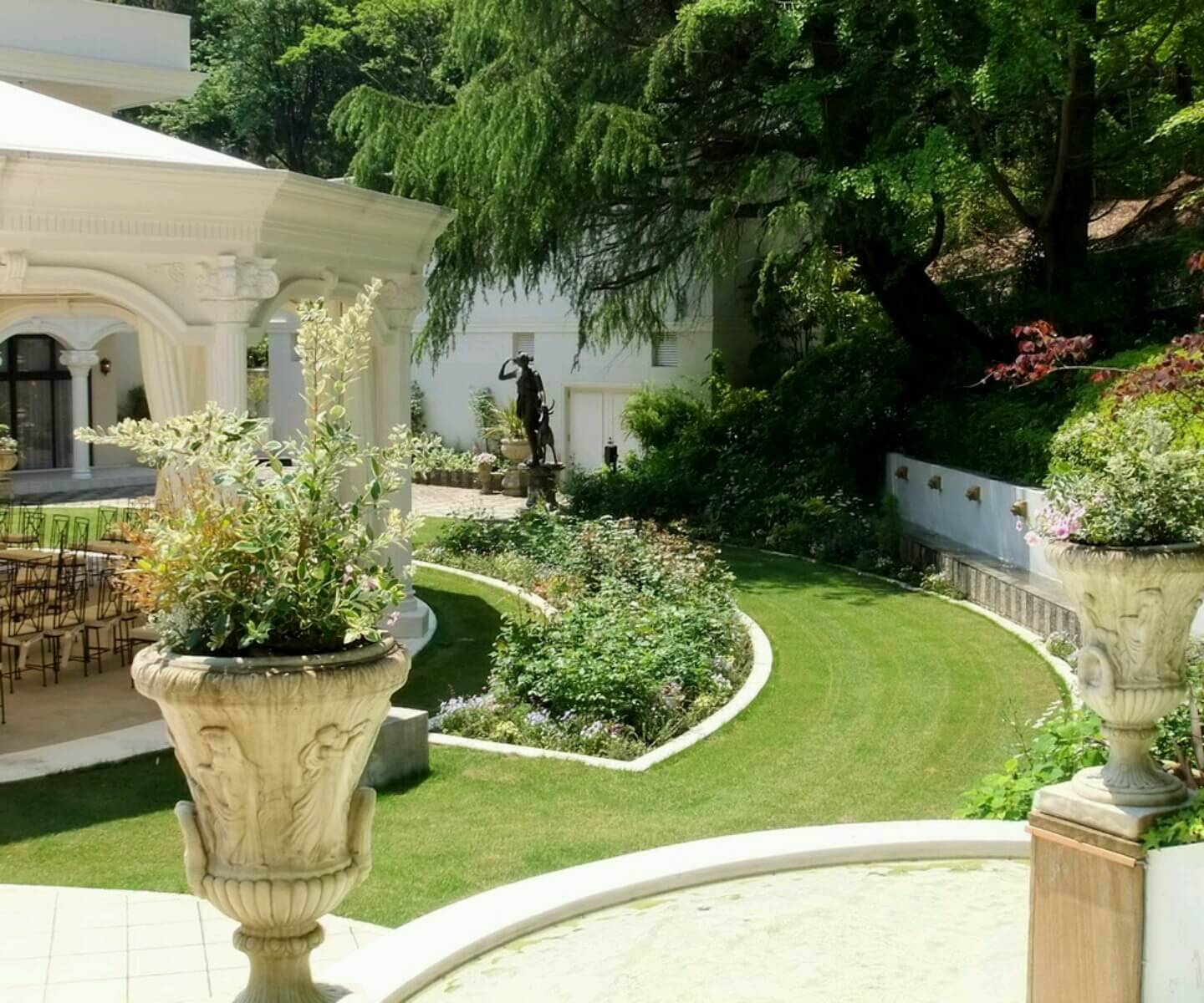 Small Gardens Ideas Narrow Garden Space Townhouse Cute Homes