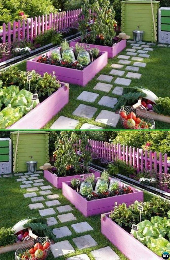 Creative Garden Bed Edging Ideas Projects Instructions