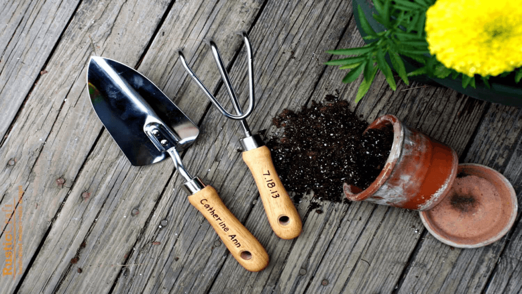 Gardening Tool Set Premium Quality Piece Longhandled Durable Heavy
