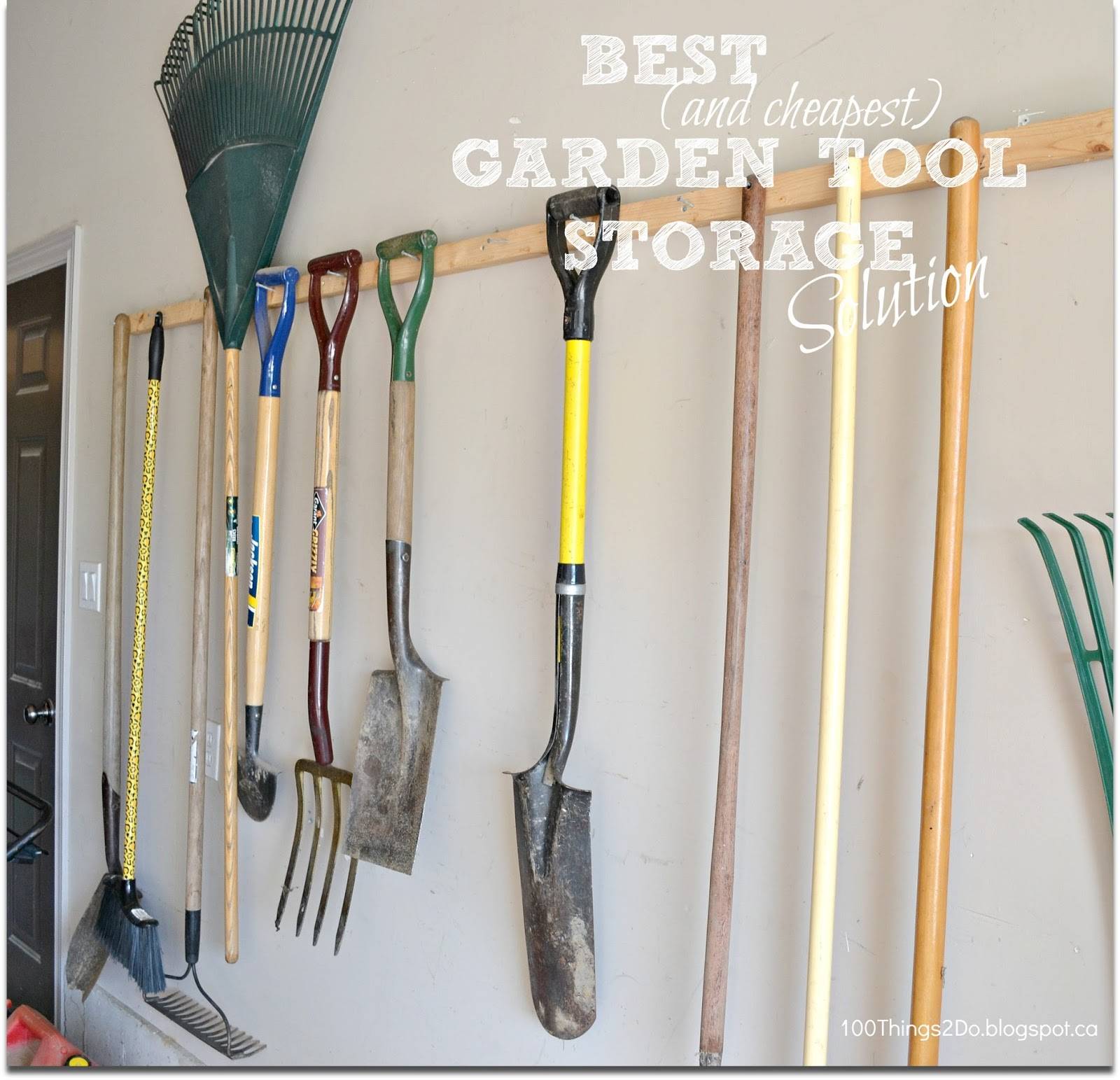 Easy Diy Garden Tool Storage Ideas