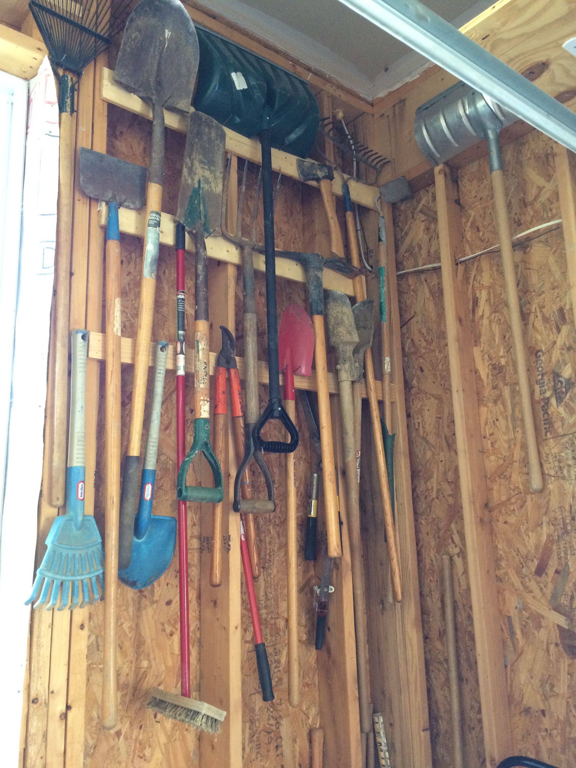 Easy Diy Garden Tool Storage Ideas