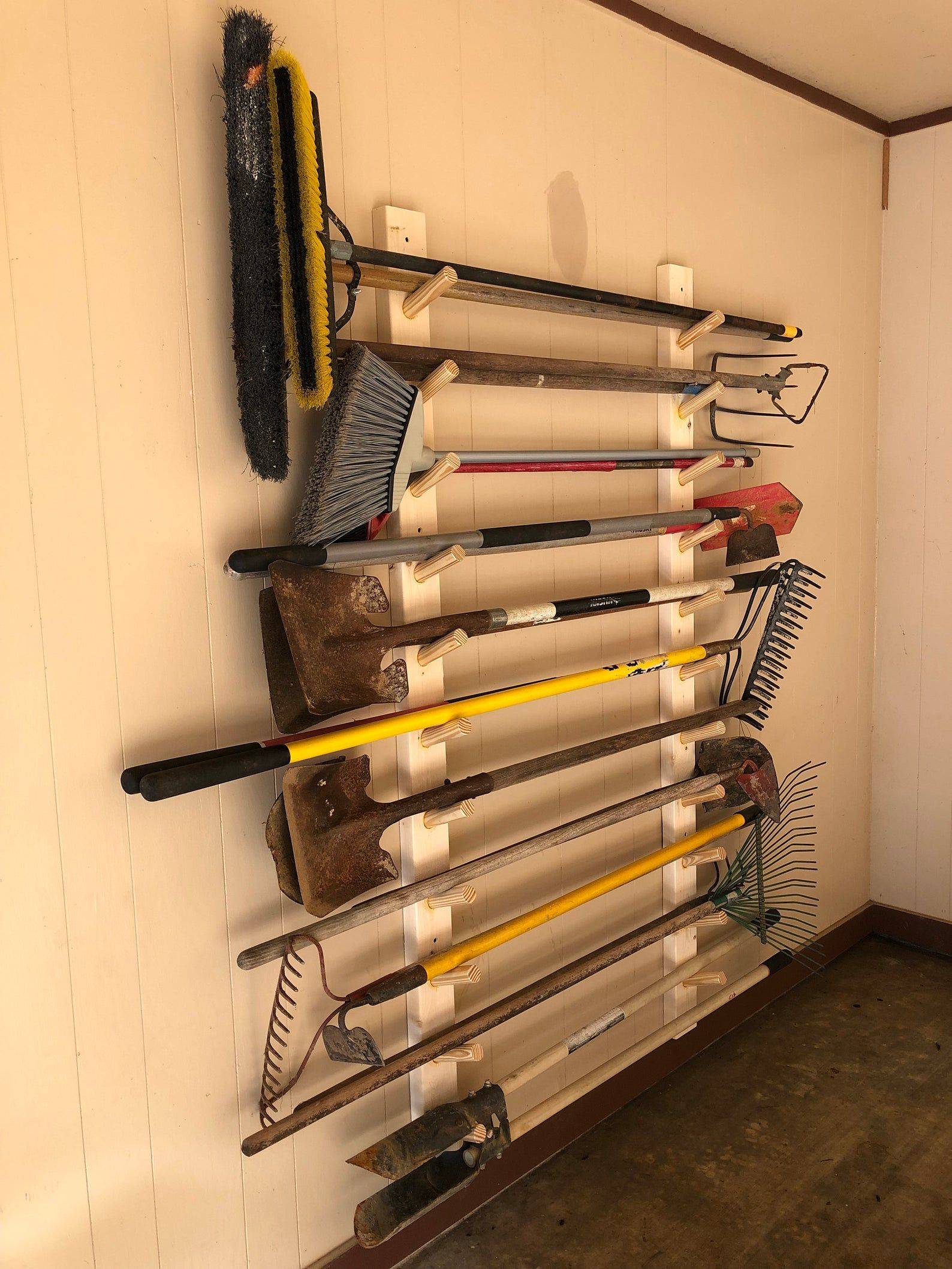 Pvc Tool Shed Organizing Hacks Nifty Outdoors