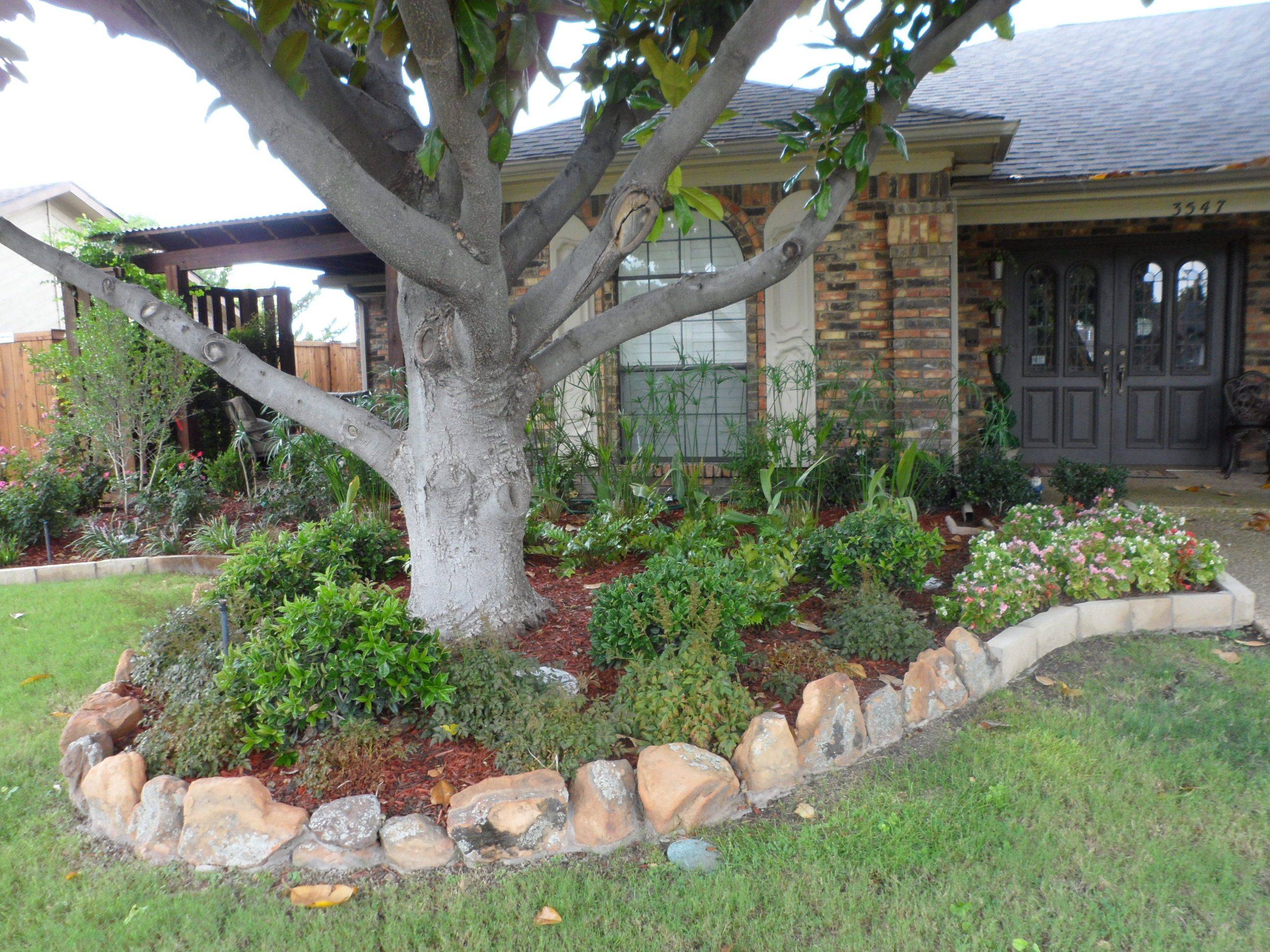 Rock Flower Beds Bed Ideas