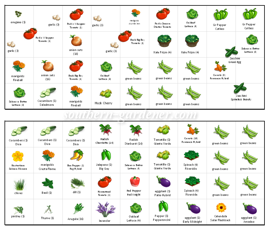 Square Foot Gardening Layout Square Foot Gardening Layout