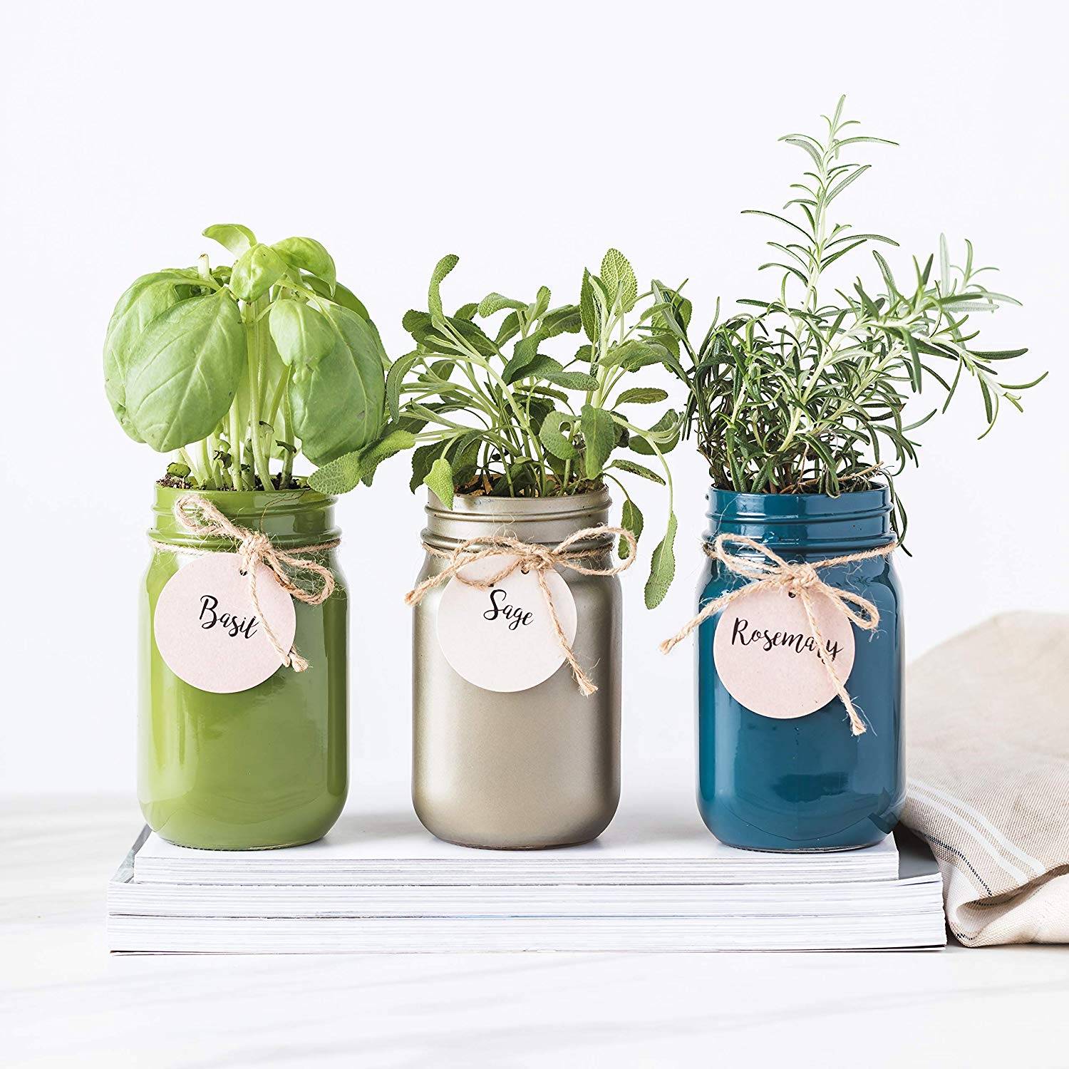 22 Mason Jar Indoor Herb Garden Ideas You Cannot Miss SharonSable