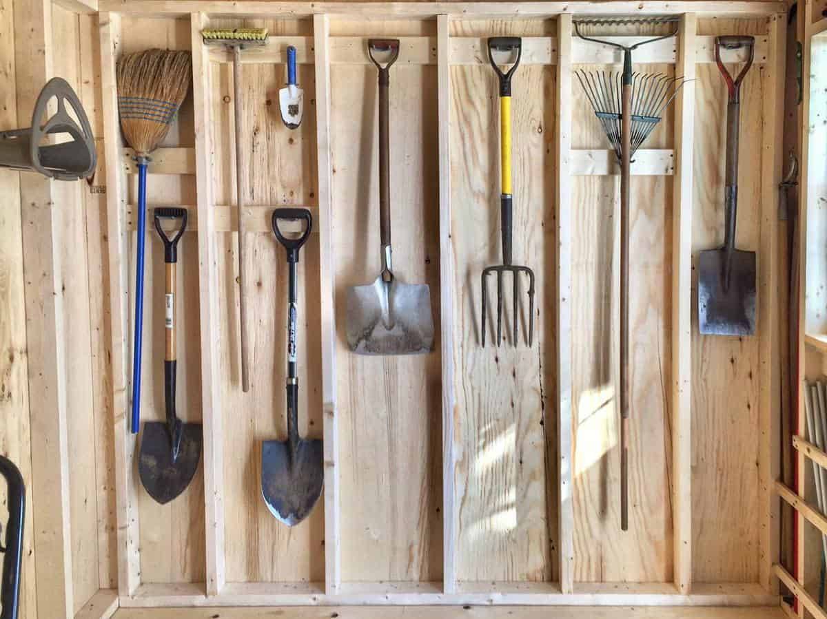 Ingenious Gardening And Yard Tool Storage Tips