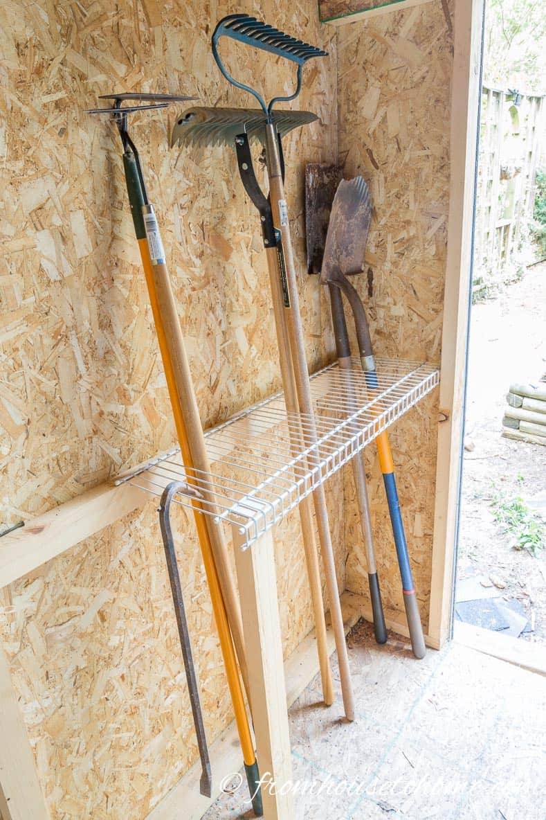 Creative Diy Garden Tool Storage Ideas