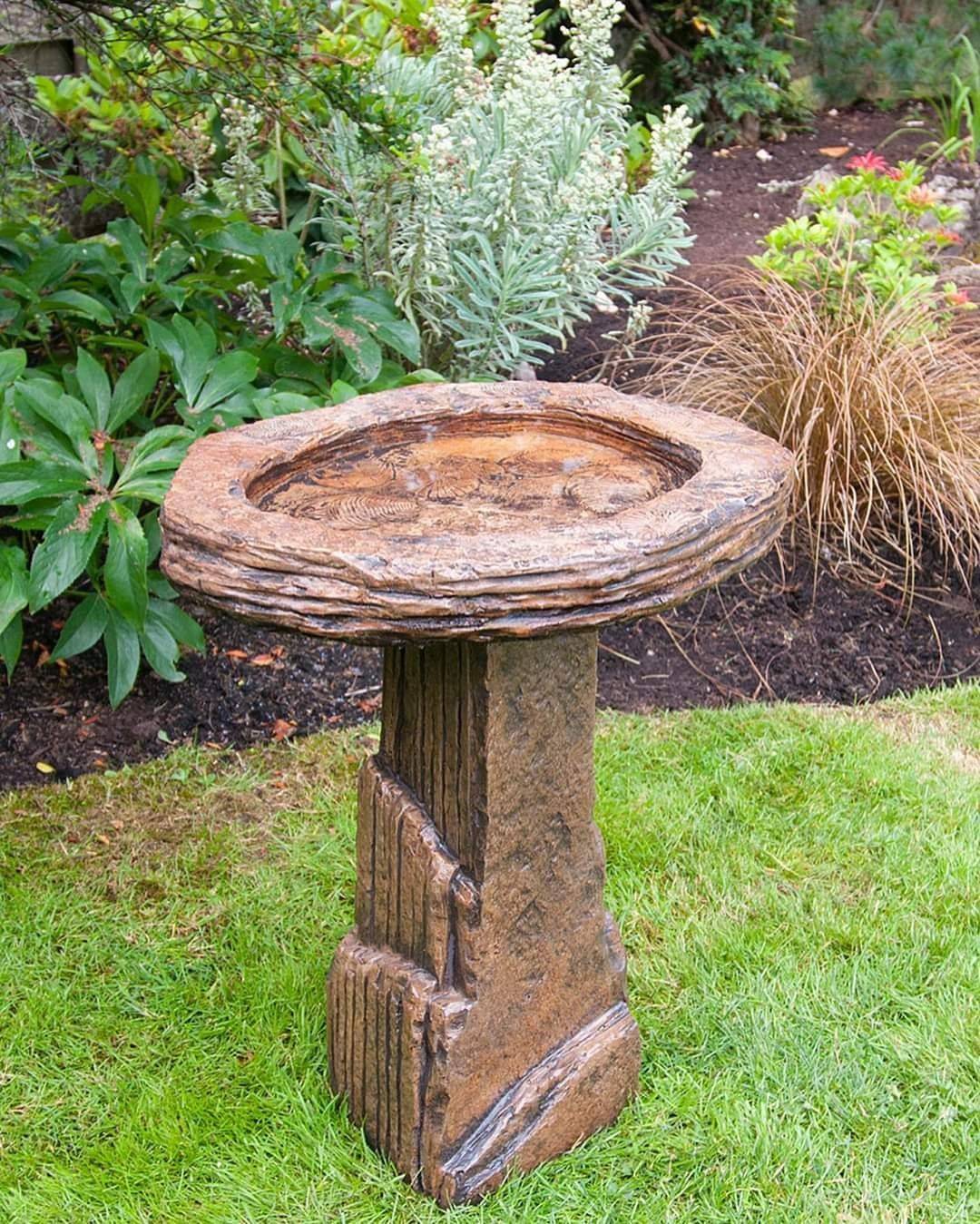 21 Concrete Bird Bath Garden Ideas You Must Look SharonSable