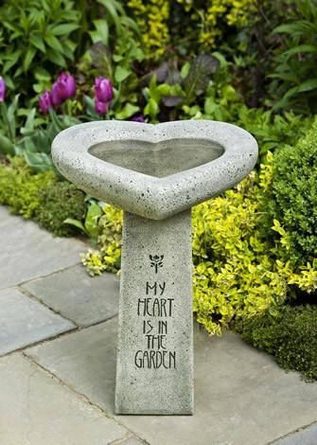 21 Concrete Bird Bath Garden Ideas You Must Look SharonSable