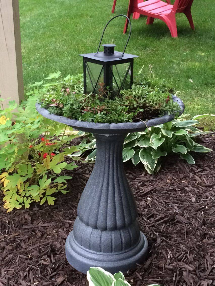 17 Garden Bird Bath with Flower Design Ideas You Cannot Miss SharonSable