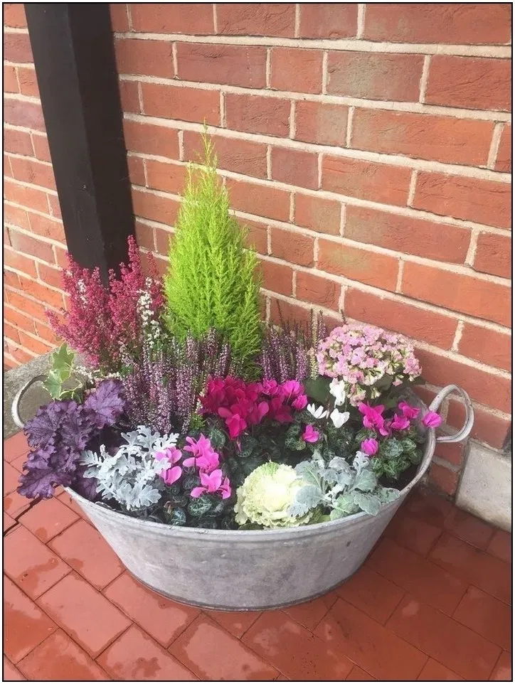 Front Door Container Gardens