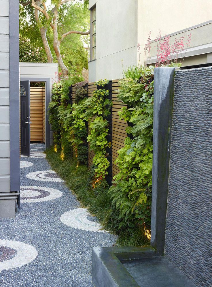 Gorgeous Privacy Wall Planter Design Ideas