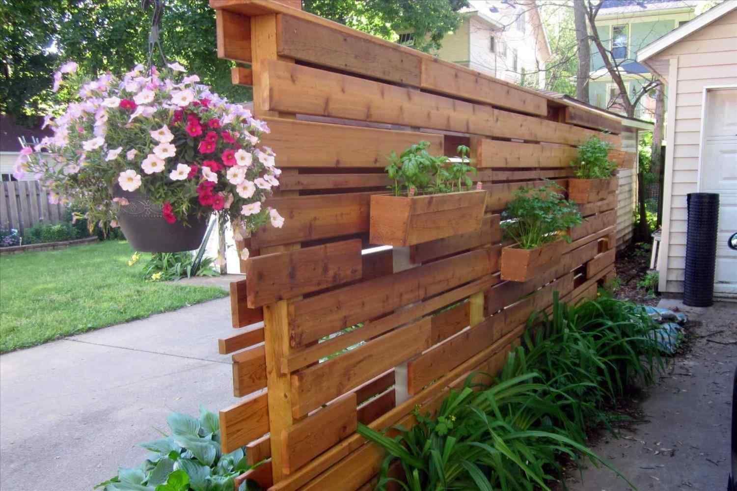 Vertical Gardening Privacy Walls