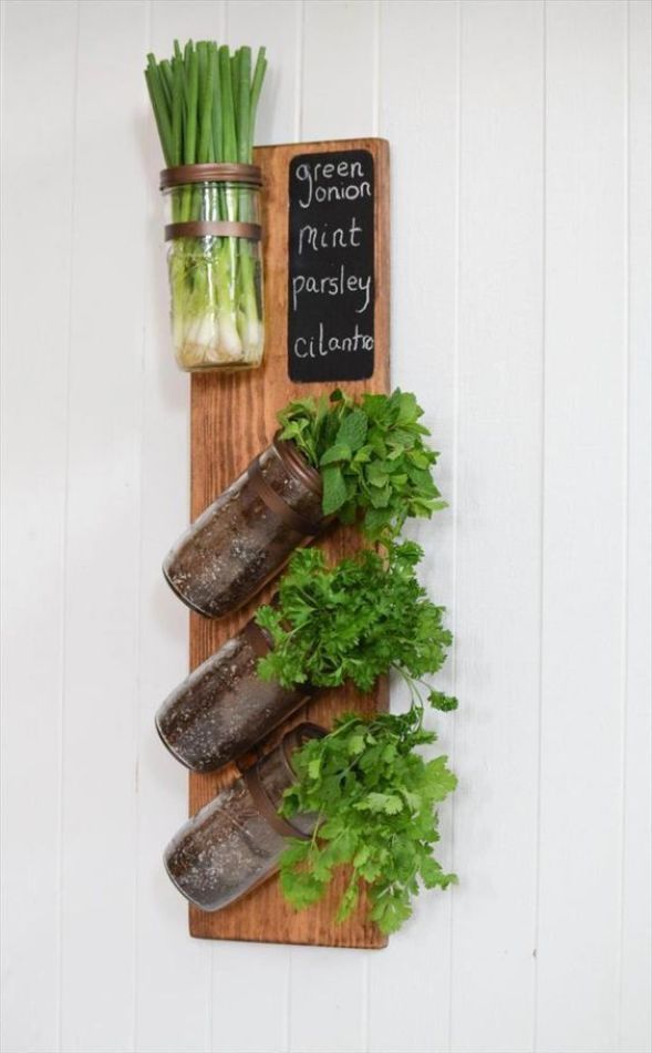 Diy Indoor Vertical Vegetable Garden Indoor Wall Herb Garden Ideas