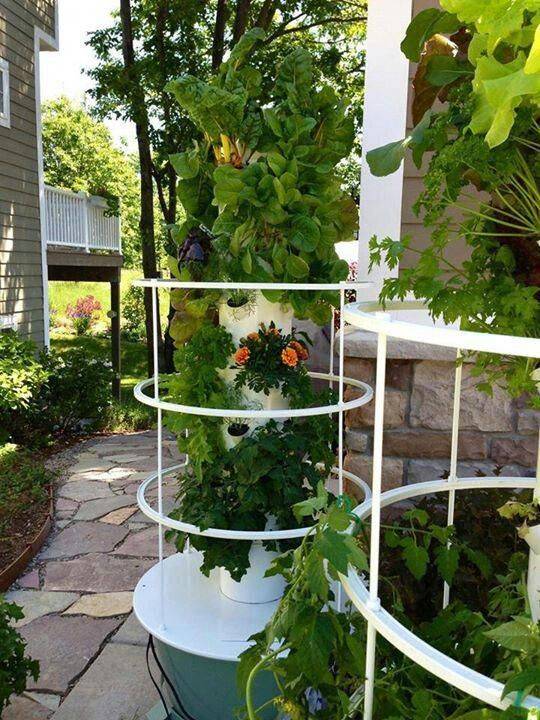 Hydroponic Tower Garden Diy Tower Garden Diy