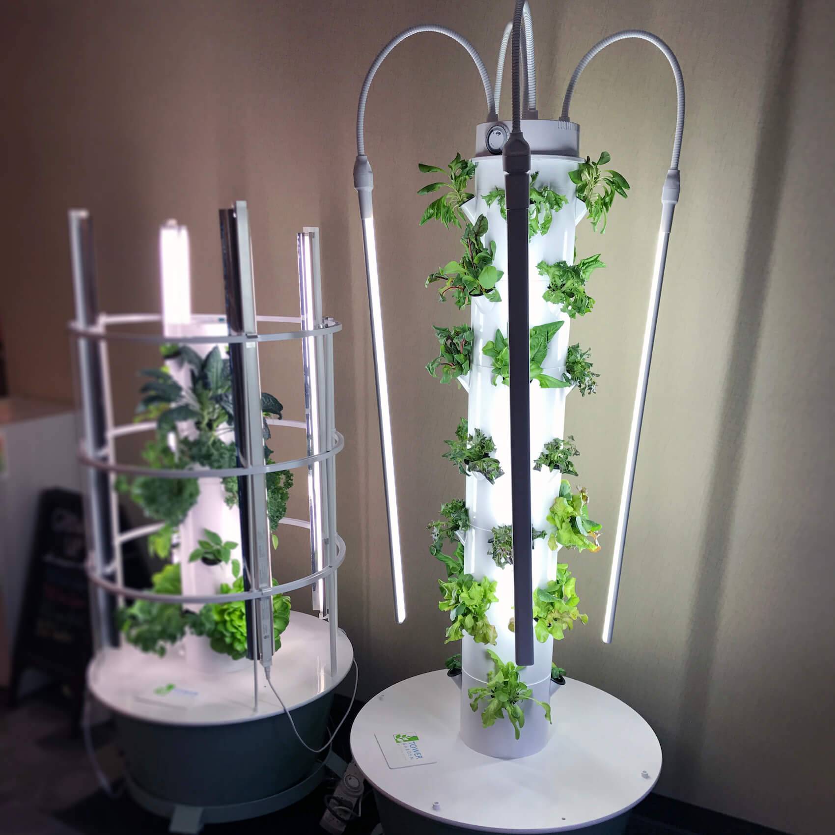 Indoor Planting Vertical Aeroponic Tower Gardening Growing Systems