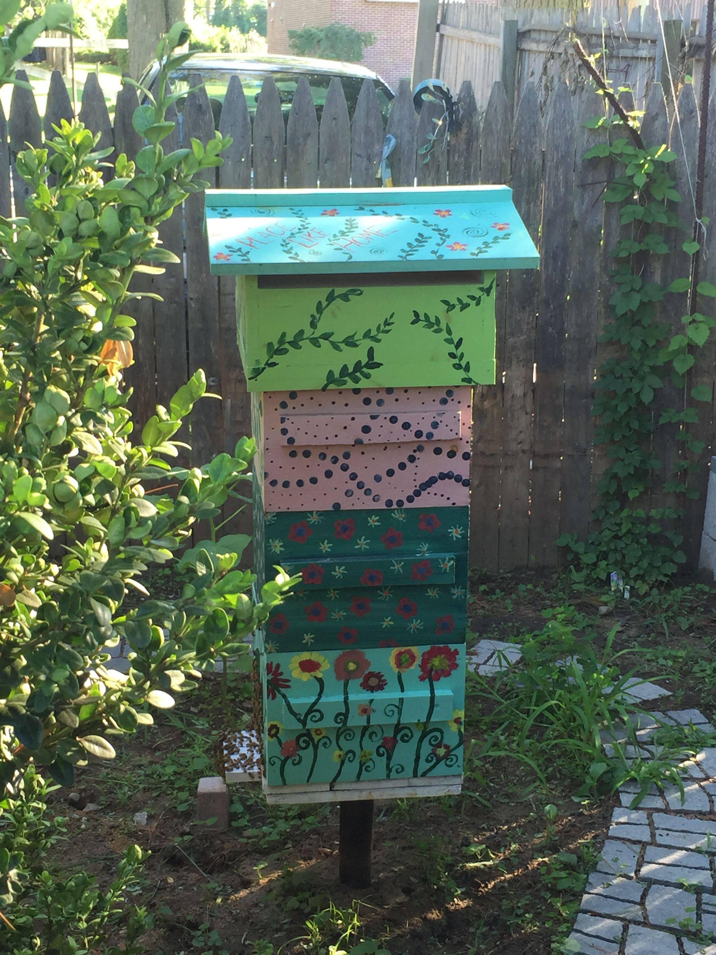 Beautiful Backyard Bee Hives Home Stratosphere