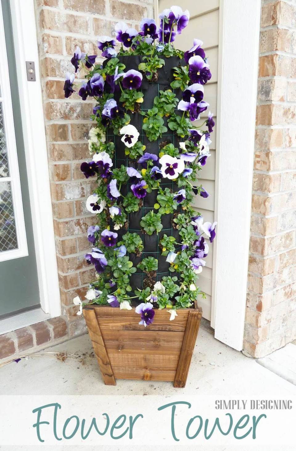 Diy Flower Clay Pot Tower Projects
