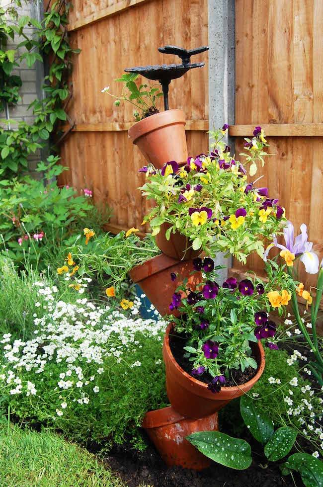 Space Saving Tower Garden Ideas