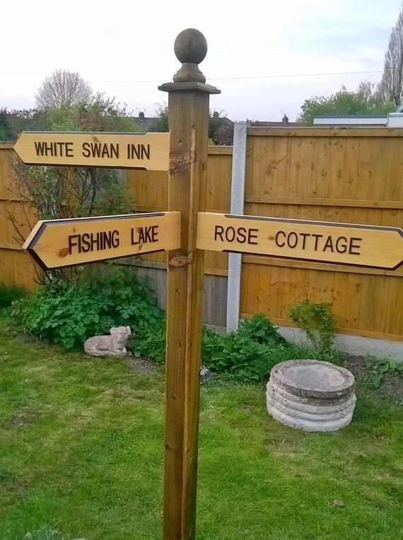 20 Garden Sign Post Ideas To Consider SharonSable