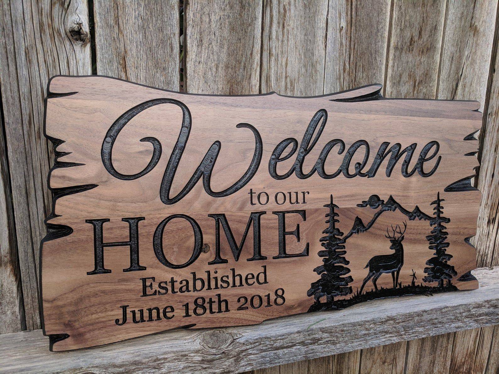 Custom Outdoor House Sign Vegetable Personalized Garden Sign