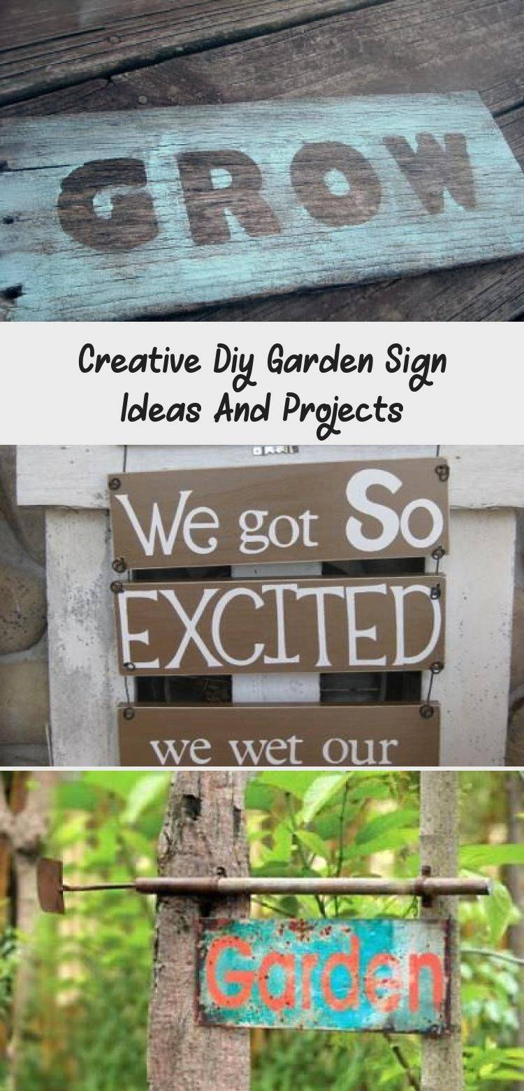 Creative Diy Garden Sign Ideas