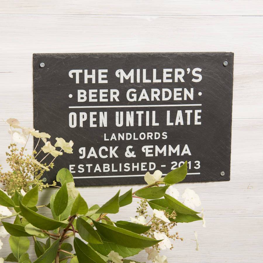 Custom Classic Metal Signs