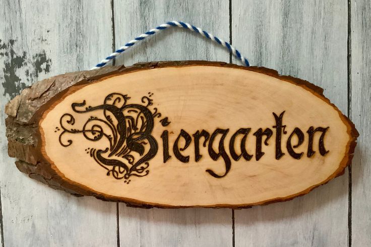 Great Gift Item Beer Garden Sign