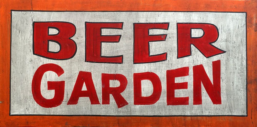 Personalised Bar Sign Funny Alcohol Gift Hanging Garden Sign Beer Gift