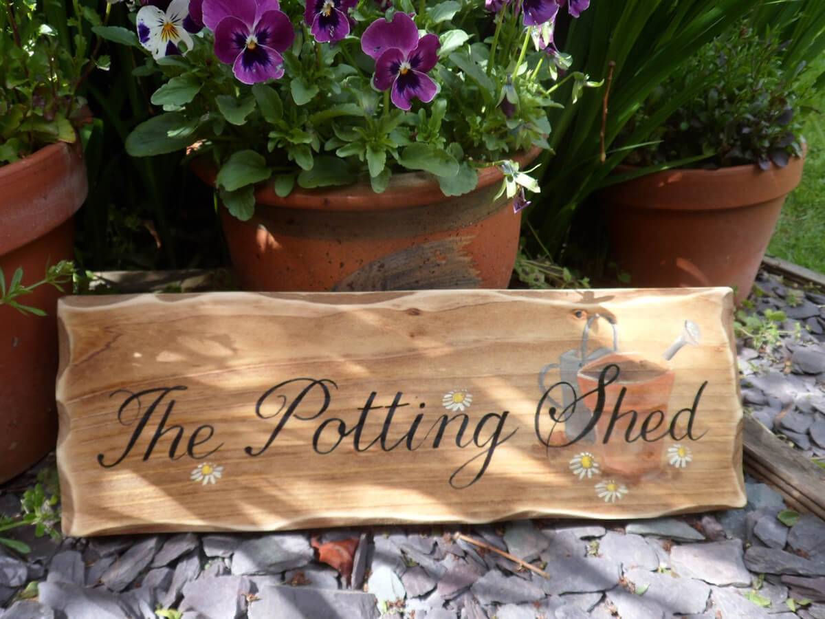 Easy Handmade Plant Label