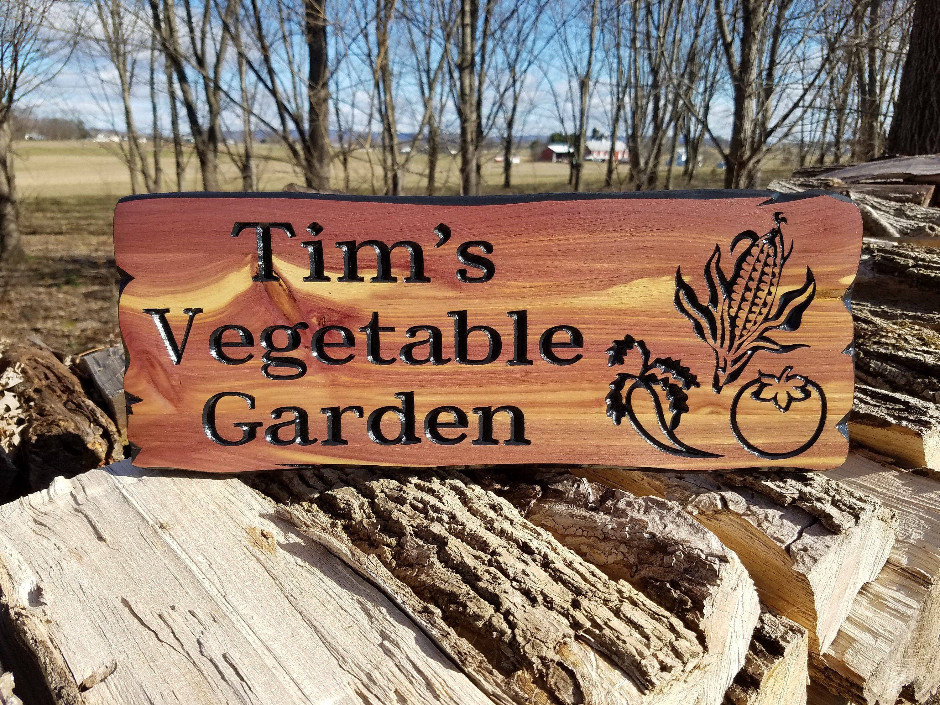 23 Wood Garden Signs Ideas You Cannot Miss SharonSable