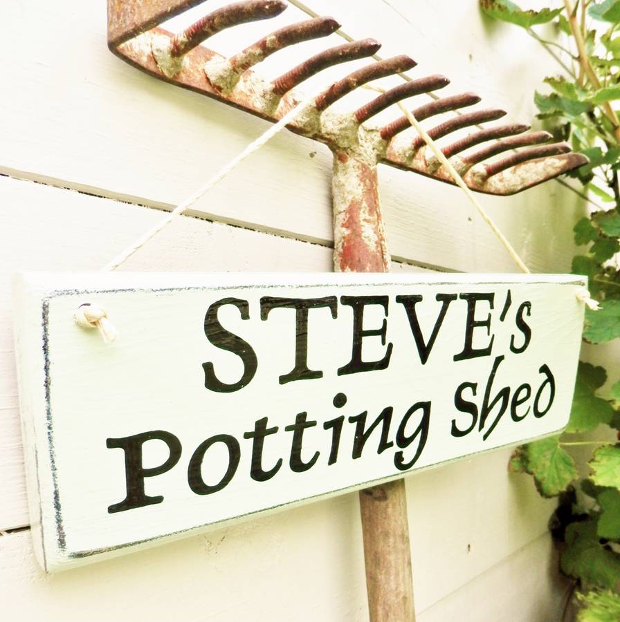23 Wood Garden Signs Ideas You Cannot Miss SharonSable