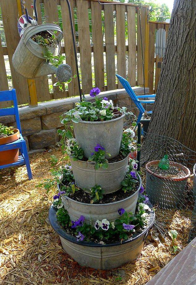 Diy Flower Clay Pot Tower Projects