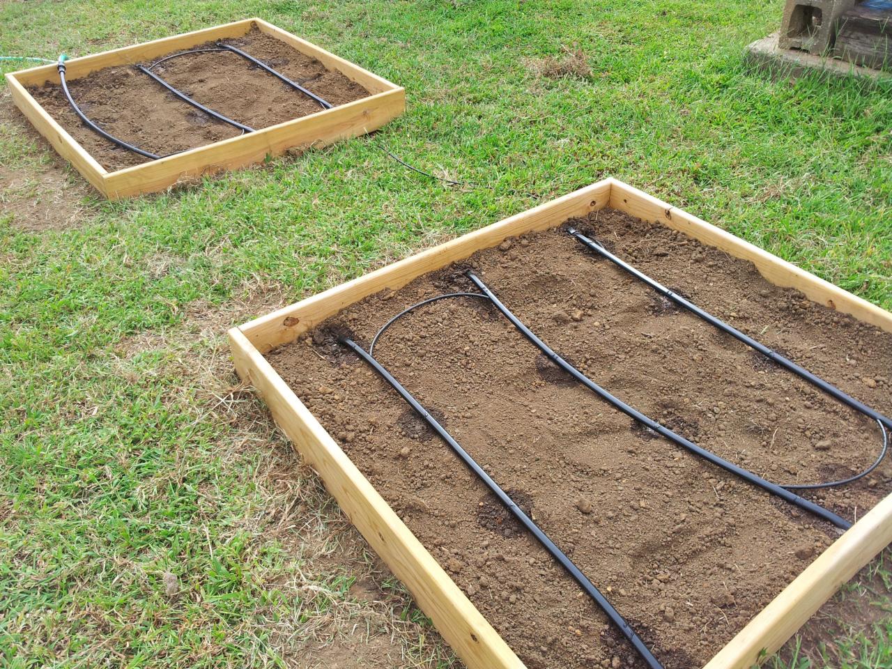 Raised Garden Irrigation Ideas Youtube Photograph Pvc Drip